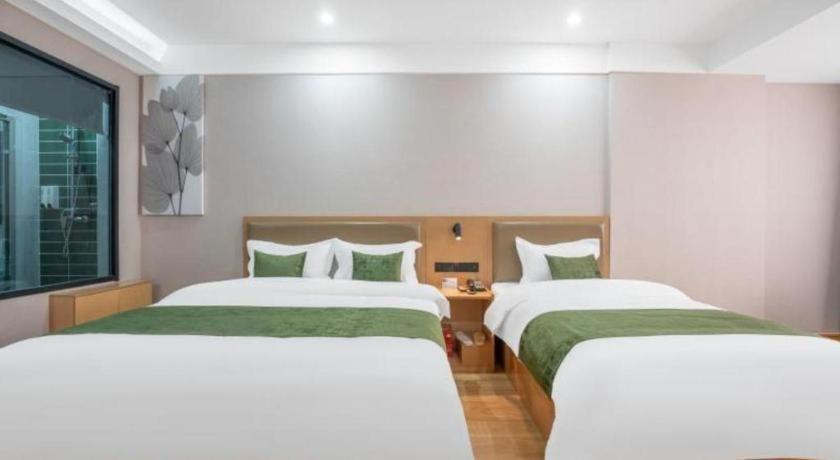 Green Tree Inn Express Weifang Zhucheng Longyuan Shangcheng Экстерьер фото